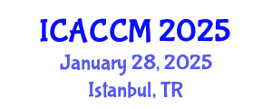International Conference on Anesthesiology and Critical Care Medicine (ICACCM) January 28, 2025 - Istanbul, Turkey