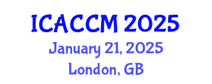 International Conference on Anesthesiology and Critical Care Medicine (ICACCM) January 21, 2025 - London, United Kingdom