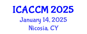 International Conference on Anesthesiology and Critical Care Medicine (ICACCM) January 14, 2025 - Nicosia, Cyprus