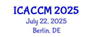 International Conference on Anesthesiology and Critical Care Medicine (ICACCM) July 22, 2025 - Berlin, Germany