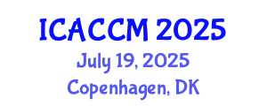 International Conference on Anesthesiology and Critical Care Medicine (ICACCM) July 19, 2025 - Copenhagen, Denmark