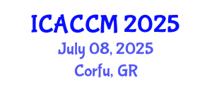 International Conference on Anesthesiology and Critical Care Medicine (ICACCM) July 08, 2025 - Corfu, Greece