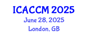 International Conference on Anesthesiology and Critical Care Medicine (ICACCM) June 28, 2025 - London, United Kingdom