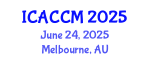 International Conference on Anesthesiology and Critical Care Medicine (ICACCM) June 24, 2025 - Melbourne, Australia