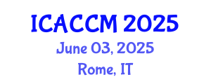 International Conference on Anesthesiology and Critical Care Medicine (ICACCM) June 03, 2025 - Rome, Italy