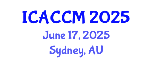International Conference on Anesthesiology and Critical Care Medicine (ICACCM) June 17, 2025 - Sydney, Australia