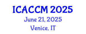 International Conference on Anesthesiology and Critical Care Medicine (ICACCM) June 21, 2025 - Venice, Italy