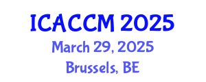 International Conference on Anesthesiology and Critical Care Medicine (ICACCM) March 29, 2025 - Brussels, Belgium