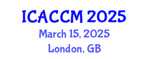 International Conference on Anesthesiology and Critical Care Medicine (ICACCM) March 15, 2025 - London, United Kingdom
