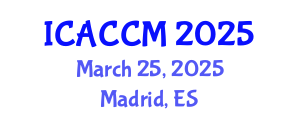 International Conference on Anesthesiology and Critical Care Medicine (ICACCM) March 25, 2025 - Madrid, Spain