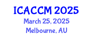 International Conference on Anesthesiology and Critical Care Medicine (ICACCM) March 25, 2025 - Melbourne, Australia