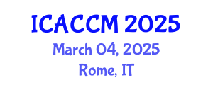 International Conference on Anesthesiology and Critical Care Medicine (ICACCM) March 04, 2025 - Rome, Italy