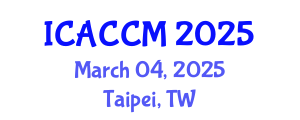 International Conference on Anesthesiology and Critical Care Medicine (ICACCM) March 04, 2025 - Taipei, Taiwan