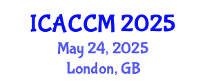 International Conference on Anesthesiology and Critical Care Medicine (ICACCM) May 24, 2025 - London, United Kingdom