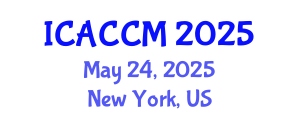 International Conference on Anesthesiology and Critical Care Medicine (ICACCM) May 24, 2025 - New York, United States