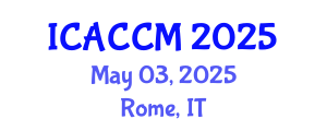 International Conference on Anesthesiology and Critical Care Medicine (ICACCM) May 03, 2025 - Rome, Italy