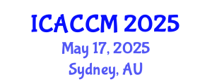 International Conference on Anesthesiology and Critical Care Medicine (ICACCM) May 17, 2025 - Sydney, Australia
