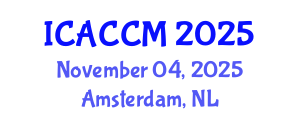 International Conference on Anesthesiology and Critical Care Medicine (ICACCM) November 04, 2025 - Amsterdam, Netherlands