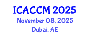 International Conference on Anesthesiology and Critical Care Medicine (ICACCM) November 08, 2025 - Dubai, United Arab Emirates