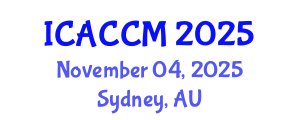 International Conference on Anesthesiology and Critical Care Medicine (ICACCM) November 04, 2025 - Sydney, Australia