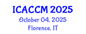 International Conference on Anesthesiology and Critical Care Medicine (ICACCM) October 04, 2025 - Florence, Italy