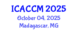 International Conference on Anesthesiology and Critical Care Medicine (ICACCM) October 04, 2025 - Madagascar, Madagascar