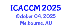 International Conference on Anesthesiology and Critical Care Medicine (ICACCM) October 04, 2025 - Melbourne, Australia