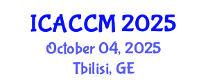 International Conference on Anesthesiology and Critical Care Medicine (ICACCM) October 04, 2025 - Tbilisi, Georgia