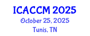International Conference on Anesthesiology and Critical Care Medicine (ICACCM) October 25, 2025 - Tunis, Tunisia