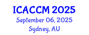 International Conference on Anesthesiology and Critical Care Medicine (ICACCM) September 06, 2025 - Sydney, Australia