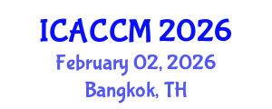 International Conference on Anesthesiology and Critical Care Medicine (ICACCM) February 02, 2026 - Bangkok, Thailand International Conference on Anesthesiology and Critical Care Medicine (ICACCM) February 02, 2026 - Bangkok, Thailand