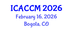 International Conference on Anesthesiology and Critical Care Medicine (ICACCM) February 16, 2026 - Bogota, Colombia International Conference on Anesthesiology and Critical Care Medicine (ICACCM) February 16, 2026 - Bogota, Colombia