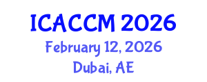 International Conference on Anesthesiology and Critical Care Medicine (ICACCM) February 12, 2026 - Dubai, United Arab Emirates International Conference on Anesthesiology and Critical Care Medicine (ICACCM) February 12, 2026 - Dubai, United Arab Emirates