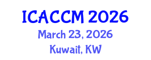 International Conference on Anesthesiology and Critical Care Medicine (ICACCM) March 23, 2026 - Kuwait, Kuwait International Conference on Anesthesiology and Critical Care Medicine (ICACCM) March 23, 2026 - Kuwait, Kuwait