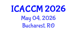 International Conference on Anesthesiology and Critical Care Medicine (ICACCM) May 04, 2026 - Bucharest, Romania International Conference on Anesthesiology and Critical Care Medicine (ICACCM) May 04, 2026 - Bucharest, Romania