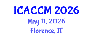 International Conference on Anesthesiology and Critical Care Medicine (ICACCM) May 11, 2026 - Florence, Italy