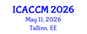 International Conference on Anesthesiology and Critical Care Medicine (ICACCM) May 11, 2026 - Tallinn, Estonia International Conference on Anesthesiology and Critical Care Medicine (ICACCM) May 11, 2026 - Tallinn, Estonia