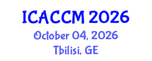 International Conference on Anesthesiology and Critical Care Medicine (ICACCM) October 04, 2026 - Tbilisi, Georgia