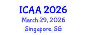 International Conference on Animal Anatomy (ICAA) March 29, 2026 - Singapore, Singapore