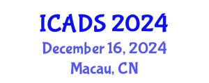 International Conference on Animal and Dairy Sciences (ICADS) December 16, 2024 - Macau, China