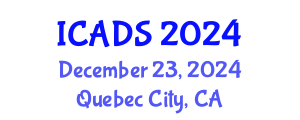 International Conference on Animal and Dairy Sciences (ICADS) December 23, 2024 - Quebec City, Canada