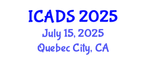 International Conference on Animal and Dairy Sciences (ICADS) July 15, 2025 - Quebec City, Canada
