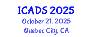 International Conference on Animal and Dairy Sciences (ICADS) October 21, 2025 - Quebec City, Canada