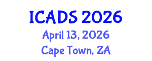 International Conference on Animal and Dairy Sciences (ICADS) April 13, 2026 - Cape Town, South Africa International Conference on Animal and Dairy Sciences (ICADS) April 13, 2026 - Cape Town, South Africa