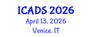 International Conference on Animal and Dairy Sciences (ICADS) April 13, 2026 - Venice, Italy International Conference on Animal and Dairy Sciences (ICADS) April 13, 2026 - Venice, Italy