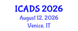 International Conference on Animal and Dairy Sciences (ICADS) August 12, 2026 - Venice, Italy International Conference on Animal and Dairy Sciences (ICADS) August 12, 2026 - Venice, Italy