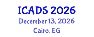 International Conference on Animal and Dairy Sciences (ICADS) December 13, 2026 - Cairo, Egypt International Conference on Animal and Dairy Sciences (ICADS) December 13, 2026 - Cairo, Egypt