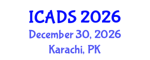 International Conference on Animal and Dairy Sciences (ICADS) December 30, 2026 - Karachi, Pakistan International Conference on Animal and Dairy Sciences (ICADS) December 30, 2026 - Karachi, Pakistan