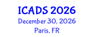 International Conference on Animal and Dairy Sciences (ICADS) December 30, 2026 - Paris, France International Conference on Animal and Dairy Sciences (ICADS) December 30, 2026 - Paris, France