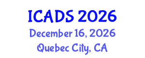 International Conference on Animal and Dairy Sciences (ICADS) December 16, 2026 - Quebec City, Canada International Conference on Animal and Dairy Sciences (ICADS) December 16, 2026 - Quebec City, Canada
